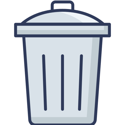 Trash can can trash miscellaneous icon