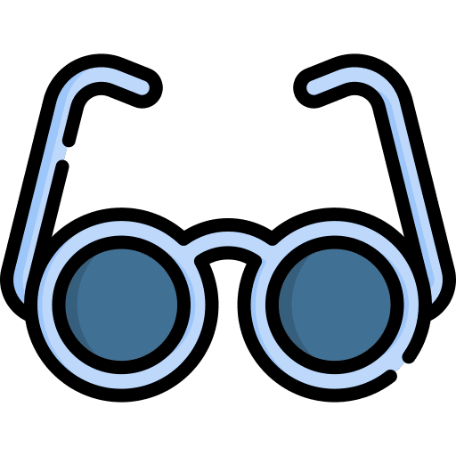 Glasses eyeglass vision eyeglasses icon