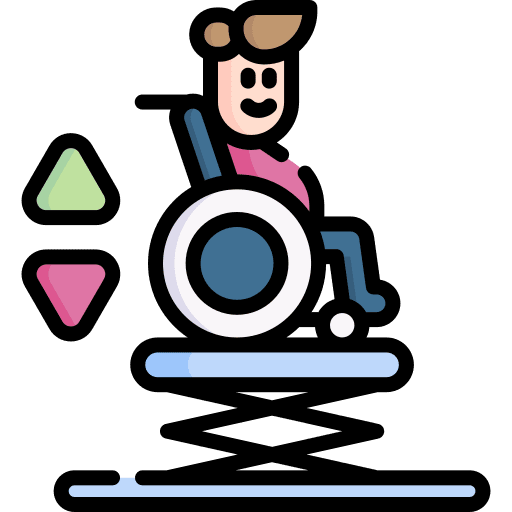 Lift signaling sign disability icon