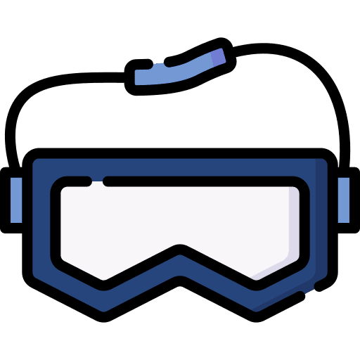 Safety goggles safety goggles equipment safety glasses icon