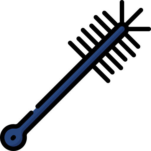 Brush science chemistry experiment icon