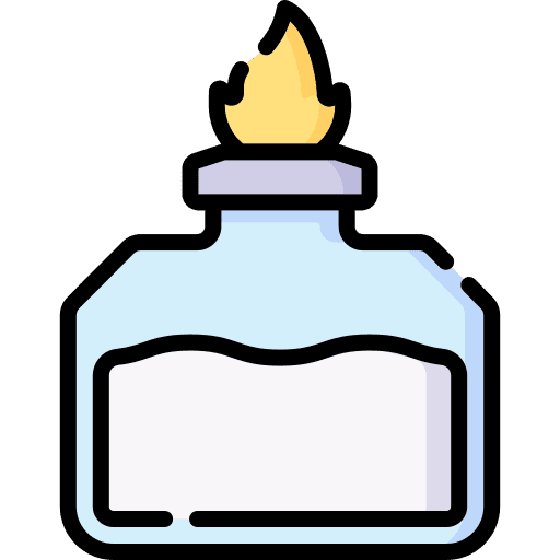 Burner flame science burner icon