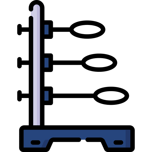 Stand lab stand chemistry icon