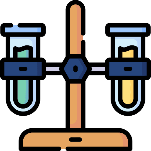 Test tube lab test tube holder icon