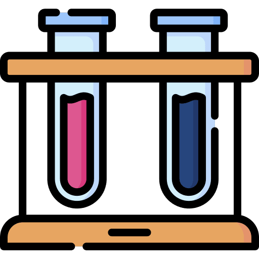 Test tube science test tube tools icon