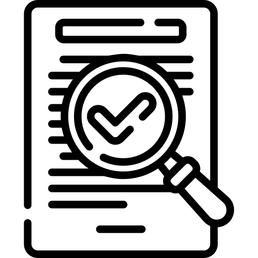 Proofreading management file proofreading icon