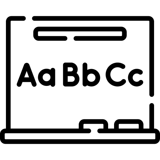 Alphabet language alphabet abc icon