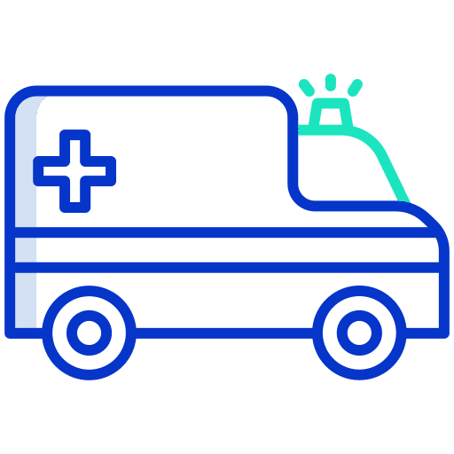 Ambulance healthcare and medical ambulance medical icon