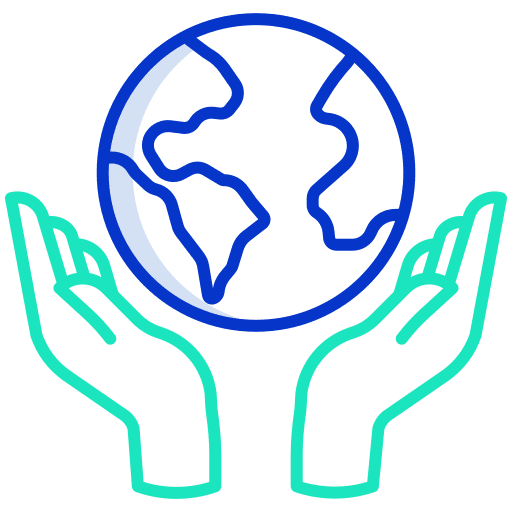 Earth save miscellaneous hand icon