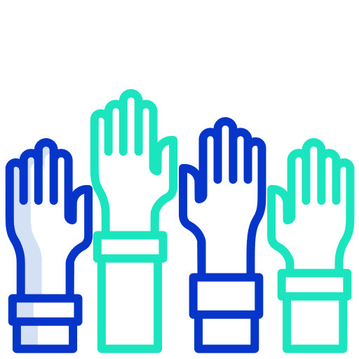 Hands voluntary miscellaneous hands icon