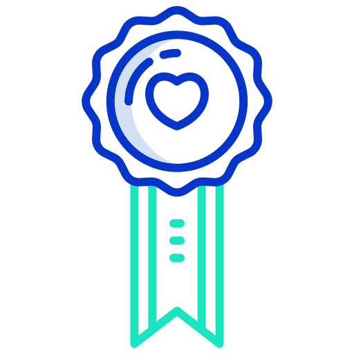 Badge recognition prize badge icon