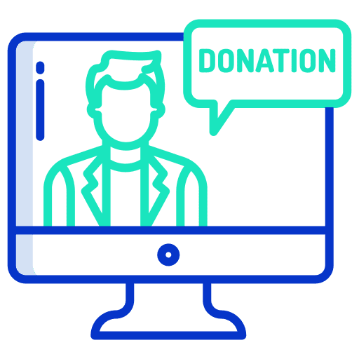 Monitor screen chat monitor icon