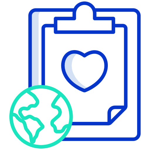 Report notes donation investigation icon