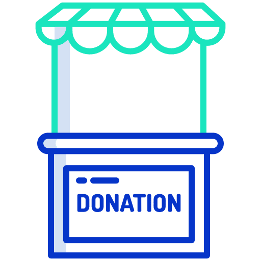 Stall stall stand shop icon