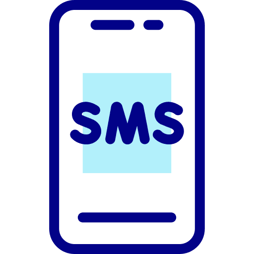 Sms smartphone communications sms icon