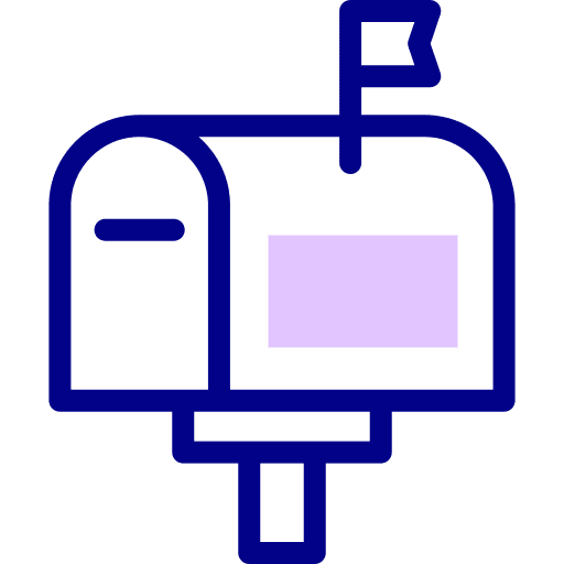 Mail box communications letterbox mail box icon