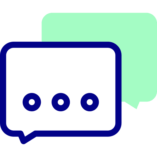 Speech bubble conversation speech bubble communications icon