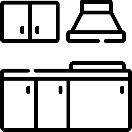 Kitchen kitchen oven kitchen furniture icon