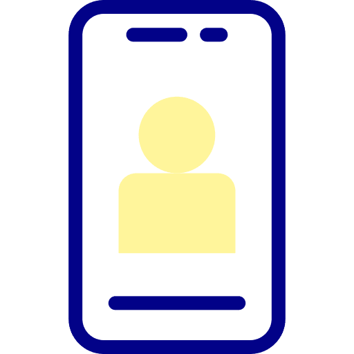 Smartphone smartphone ui account icon