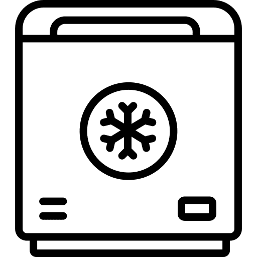 Freezer technology electronics ice icon