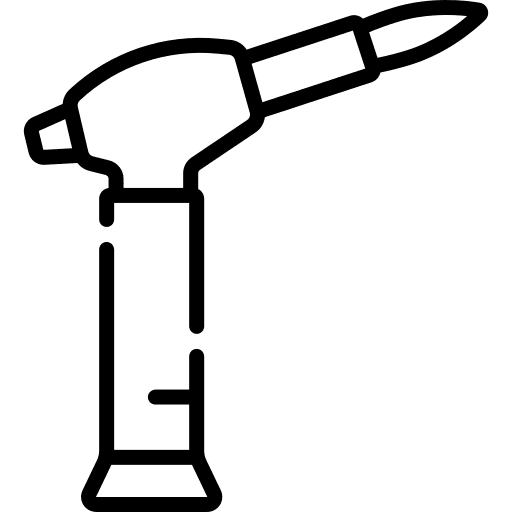 Kitchen tool torch food and restaurant flambe icon