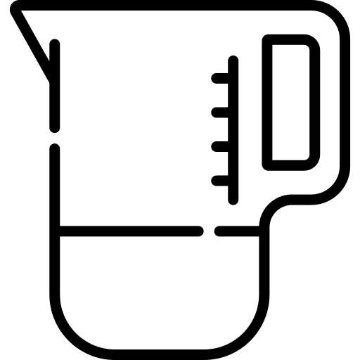 Measuring cup measurement cooking measuring cup icon