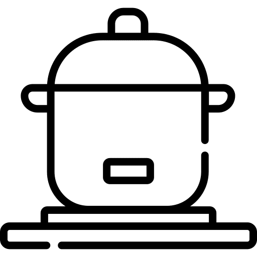 Pot pot boiling cook islands icon