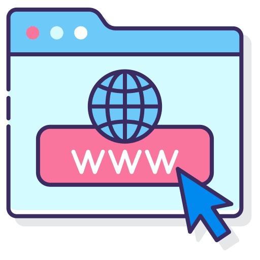 Domain website computer world wide web icon