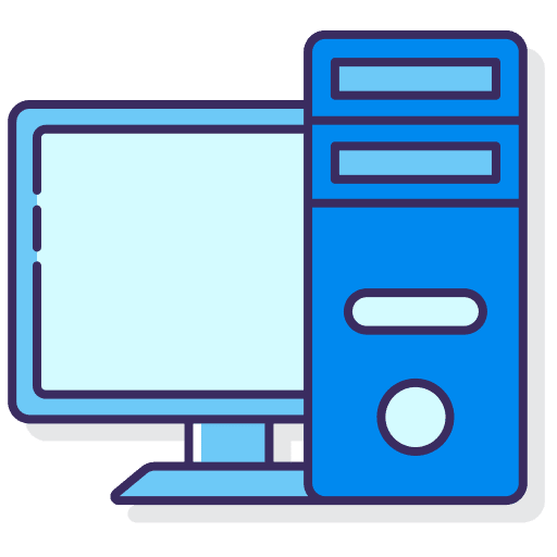 Workstation workstation hardware electronics icon