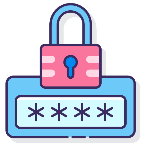 Security ui login security icon