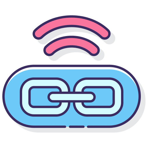 Connect connect linked tools and utensils icon