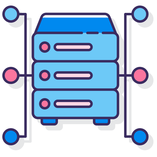 Database multimedia computer database icon