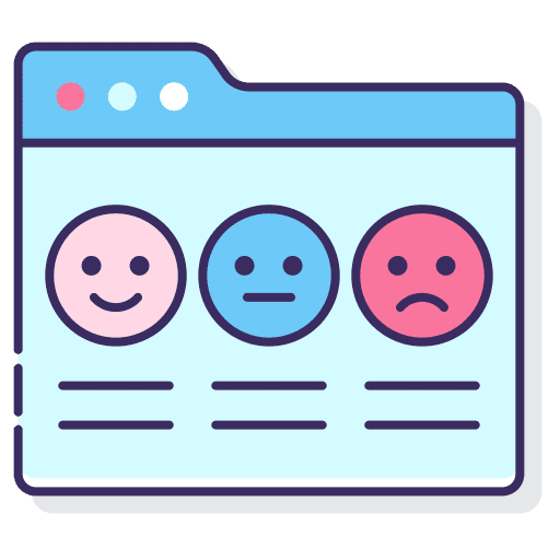 Feedback marketing feedback customer service icon