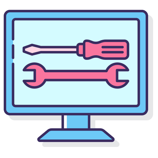 Tools help tools it support icon