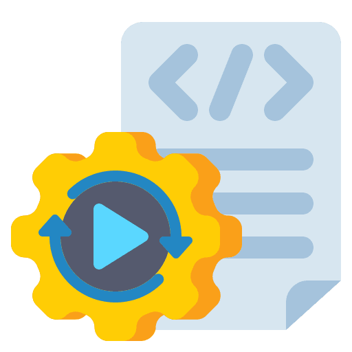 Script web programming files and folders ui icon