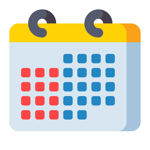 Calendar calendar wall calendar time planning icon