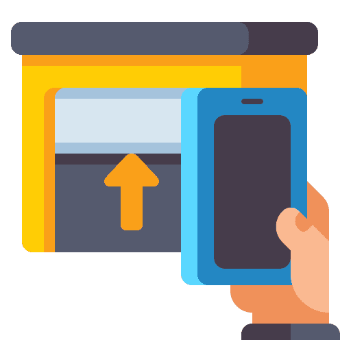 Garage vehicle car parking icon