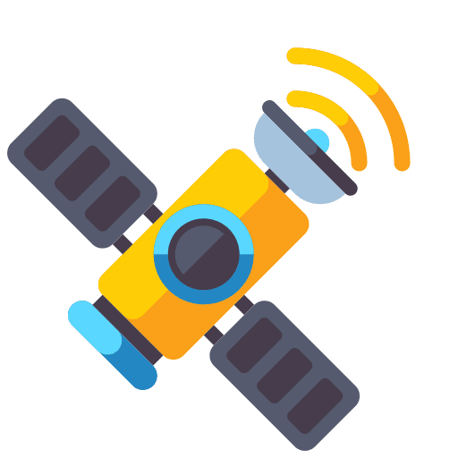 Satellite satellite telecommunication satellite station icon