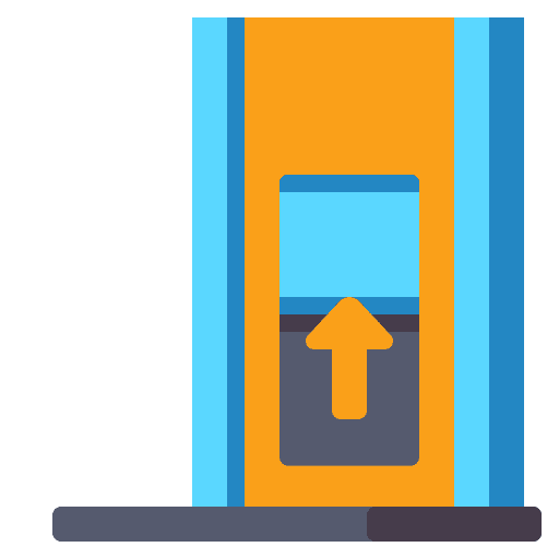 Automatic doors technology access automatic doors icon