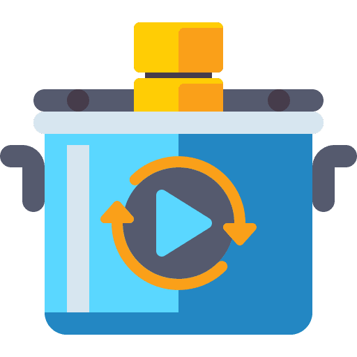Stirring stirring electronics automated icon