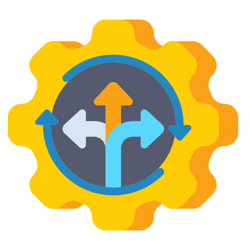 Automation gear processing settings icon