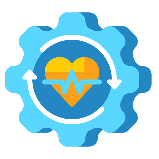 Healthcare love wellness health icon