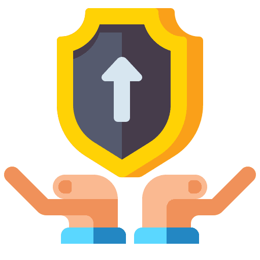 Safety protected safety security icon