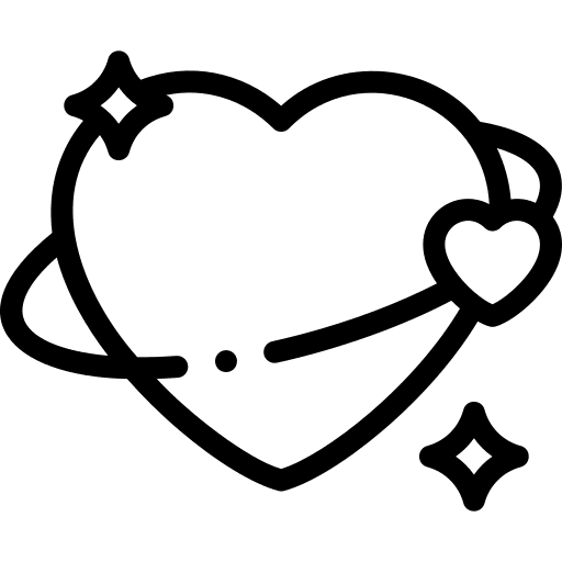 Love valentines day love sparkling icon