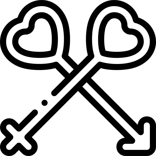 Gender sex love heart icon