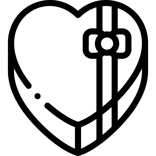 Gift valentines day gift christmas presents icon