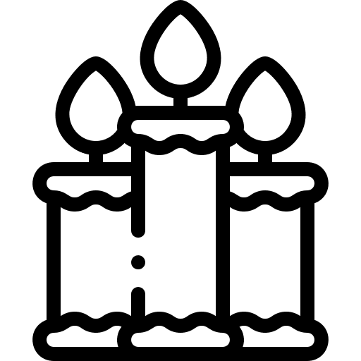 Candles wellness candles candle icon