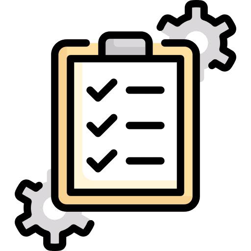 Checklist check management file icon
