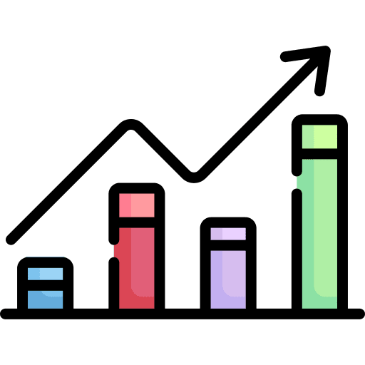 Chart statistics analytics chart icon
