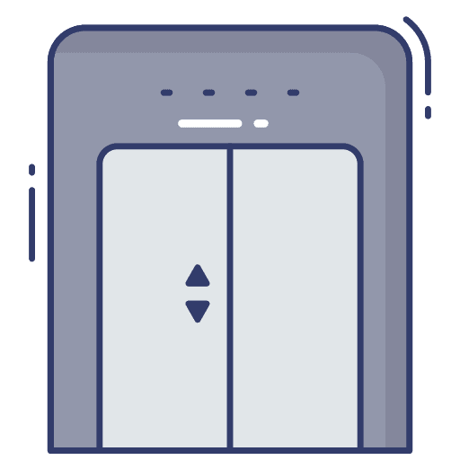 Elevator elevator doors lift icon